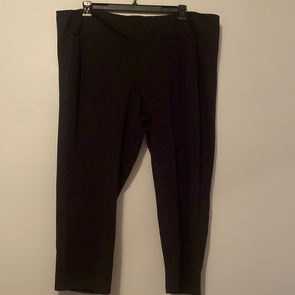 Straight Leg Black Pants | Women in Comfort